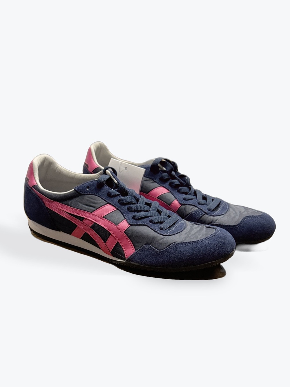 Onitsuka Tiger by Asics Navy and Pink Women's Sneakers